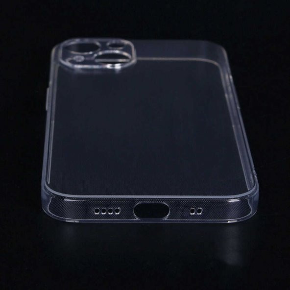 Apple iPhone 13 Kılıf Lüks Kamera Korumalı Silikon - 8