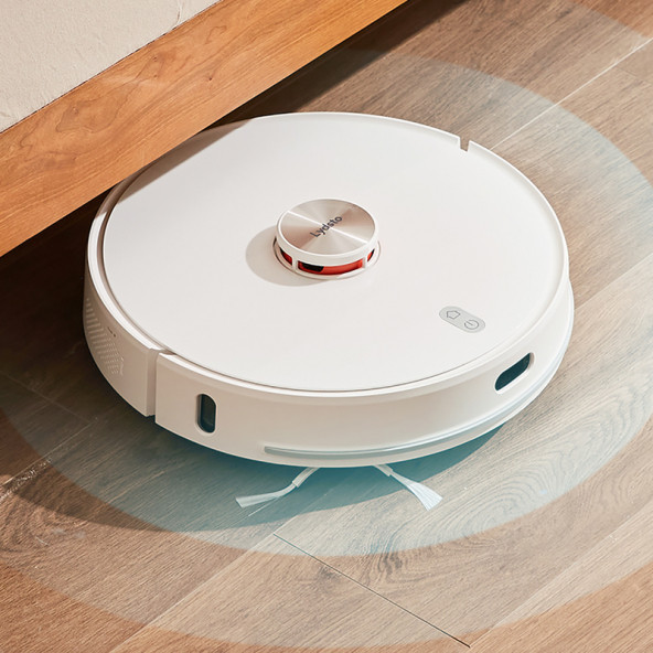 Lydsto S1 UV ve Ozon Sterilizasyonlu Toz Toplama Üniteli Akıllı Robot Süpürge Beyaz Lydsto Türkiye Garantili - 3
