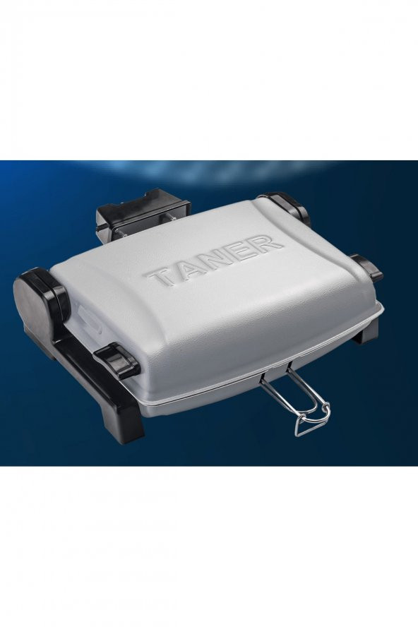 Kebapçı Elektrikli Izgara Mangal Barbekü Çift Telli Büyük Boy Kırmızı - 3