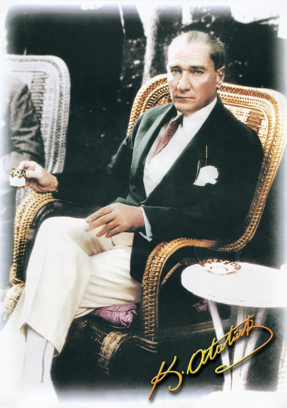 KS Puzzle 1000 Parça Atatürk Kahve İçerken - 2