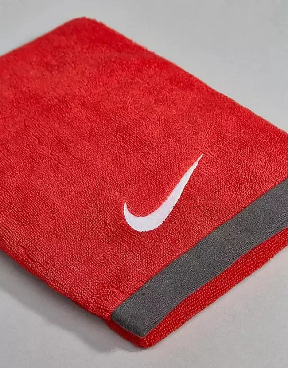 Nike Fundamental Towel Medium Sport Unisex Havlu Kırmızı N.ET.17.643.MD - 2