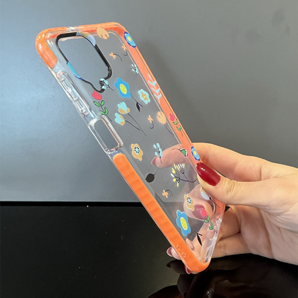EWP Samsung A12 Uyumlu Dayanıklı Desenli Silikon Kılıf A12TC0SF2 - 2