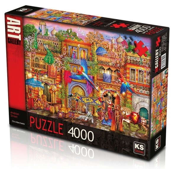 KS Puzzle 4000 Parça Arabian Street