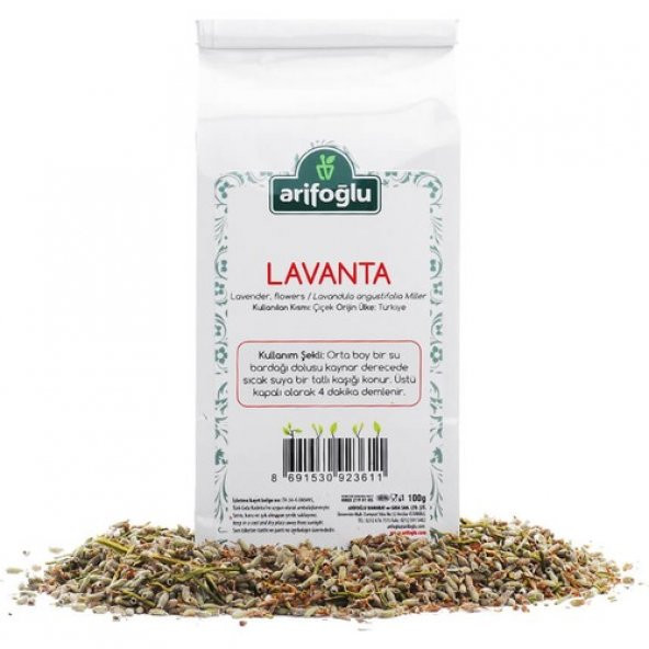 Arifoğlu Lavanta Bitki Çayı 100 G
