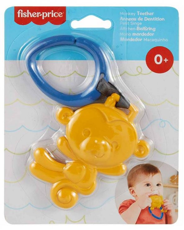 Fisher Price Sevimli Hayvancıklar Dişlikler Maymun GYN24