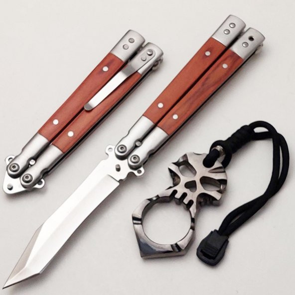 22 cm komple çelik kelebek