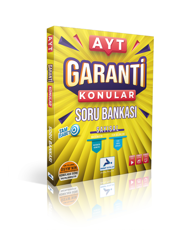 Ayt Sayısal Garanti Konular Soru Bankası - Paraf Yayınları