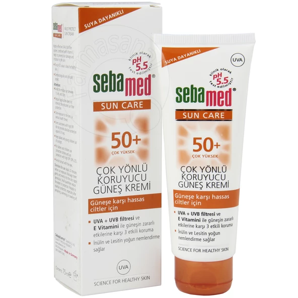 Sebamed Sun Care SPF 50+ Çok Yönlü Koruyucu Güneş Kremi 75 ml