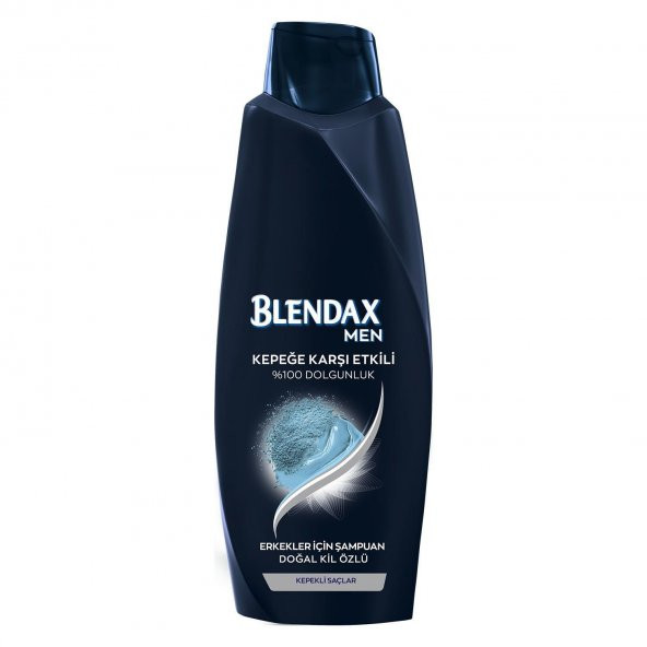 Blendax Şampuan Erkeklere Özel Kepeğe Karşı Etkili Kil Özlü 500 Ml