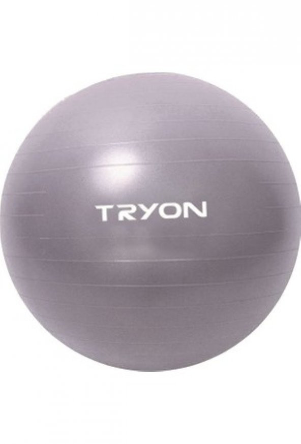 Tryon PT-55 Anti-Burst Gym Ball Pilates Topu Gri 55 cm - 1