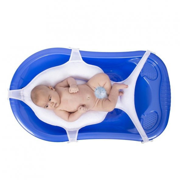 Sevi Bebe Çok Fonksiyonlu Bebek Yıkama Filesi & Minderi ART-8697 Beyaz