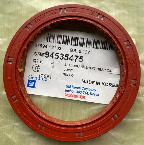 Chevrolet Kalos 1.2 8 Valf Arka krank Kecesi keçesi, 94535475 ürün görseli 1