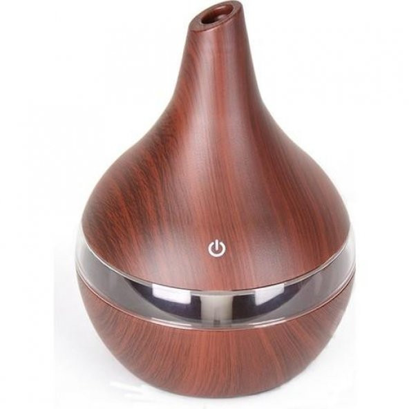 Ultrasonic Aroma Humidifier Hava Nemlendirici Kahve Rengi