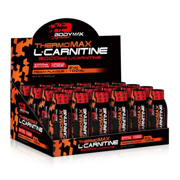 BODYMAX THERMOTECH L-CARNITIN 24 AMPUL ŞEFTALİ - 1