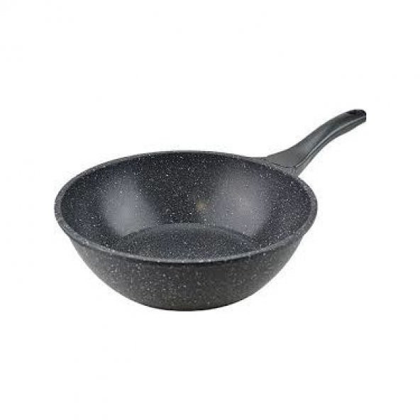 ThermoAD Döküm Wok Tavası 28cm Gri