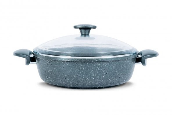 Thermoad Love 24 cm Karnıyarık Tenceresi - Gri