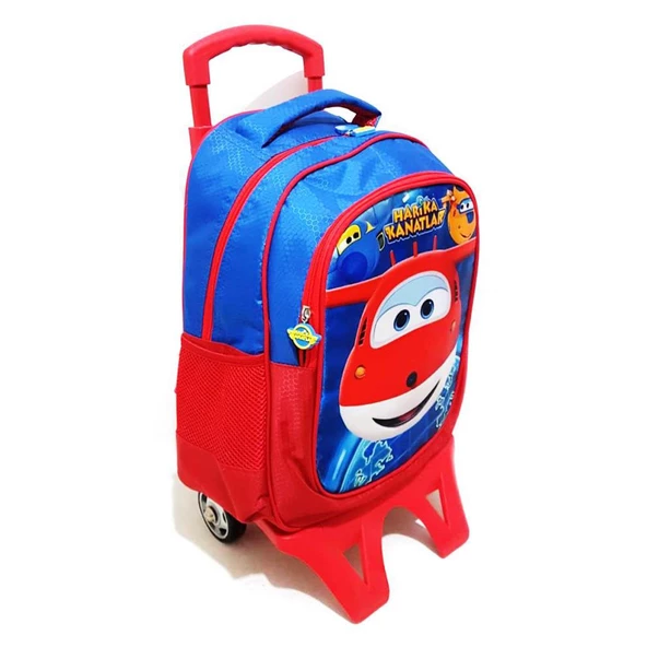 Hakan Çanta Çekçekli Okul Çantası Harika Kanatlar Çekçekli Çanta - 2