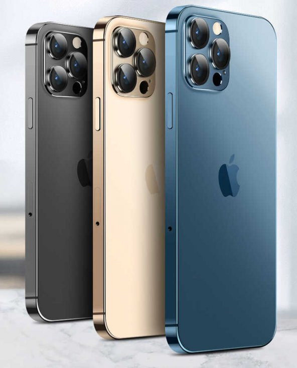 Apple iPhone 13 Pro Max CL-03 ​​​​Kamera Lens Koruyucu Metal Cam Koruma - 4