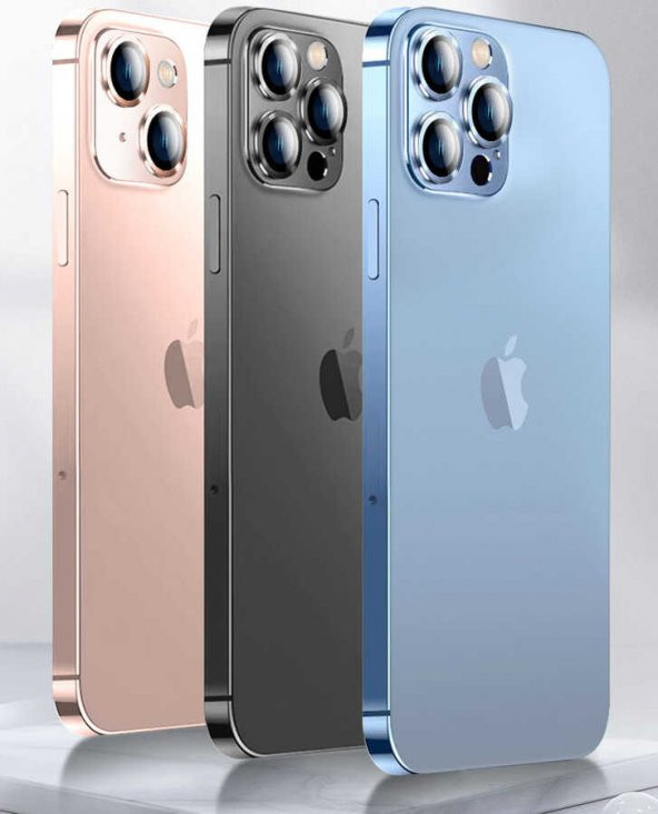 Apple iPhone 13 Mini CL-03 ​​​​Kamera Lens Koruyucu Metal Cam Koruma - 3