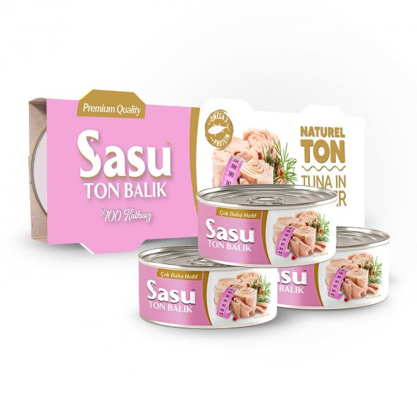 Sasu Light Suda Ton Balığı 6x80G Bütün Dilim - 2