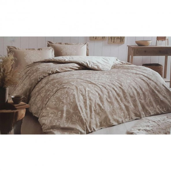 Özdilek Tek Kişilik Ranforce Nevresim Takımı Antico Bej - 2