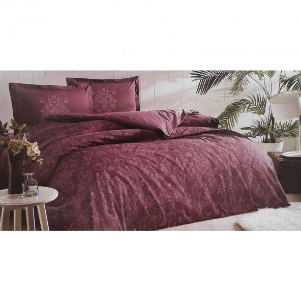 Özdilek Tek Kişilik Ranforce Nevresim Takımı Antico Mürdüm - 2