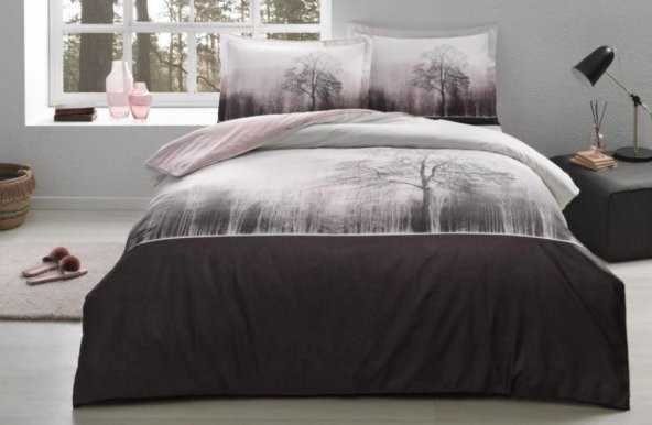 Özdilek Tek Kişilik Ranforce Nevresim Takımı Jungle Bordo ürün görseli