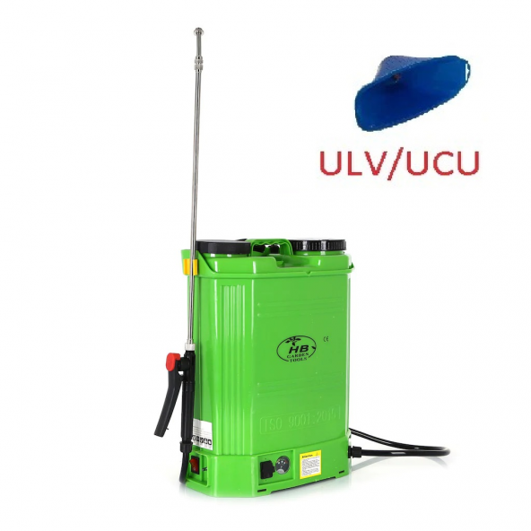 HB Hb Garden Tools Akülü Şarjlı Ilaçlama Pompası Ulv Ucu Yeni Üretim !