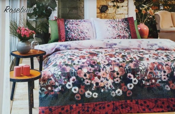 Özdilek Çift Kişilik Ranforce Uyku Seti Rosebud Pembe - 2