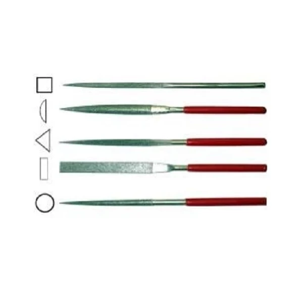 DİAMOND FİLES 140X3 MM 5'Lİ EĞE SETİ - 4