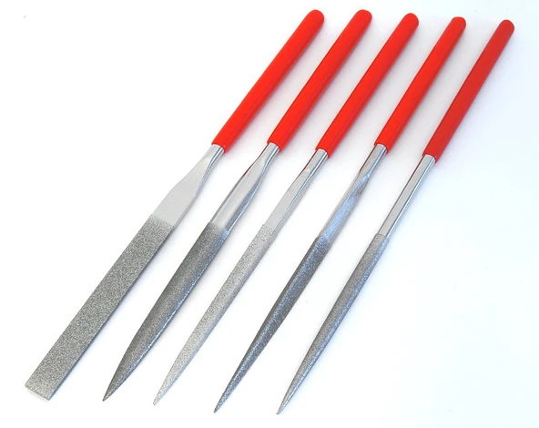 DİAMOND FİLES 140X3 MM 5'Lİ EĞE SETİ - 3