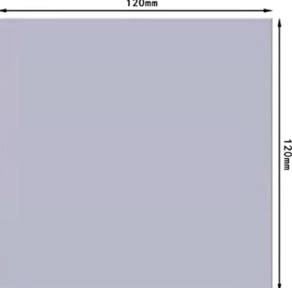 DESFREE TERMAL PAD 15.8W,M-K 3 MM 120 MM X 120 MM - Resim 2
