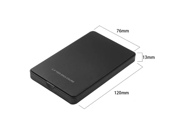 HARDDİSK KUTUSU 2.5 İNÇ HDD USB 2.0 - 2