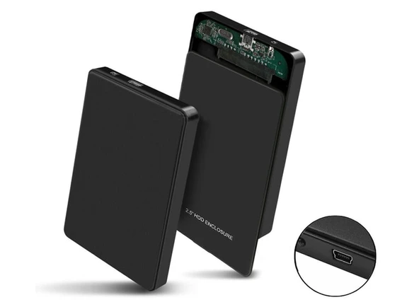 HARDDİSK KUTUSU 2.5 İNÇ HDD USB 2.0 - Resim 4