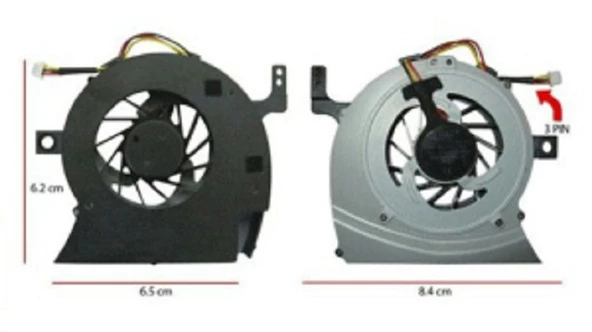 TOSHİBA L645 / L665 CPU SOĞUTUCU FAN - 2