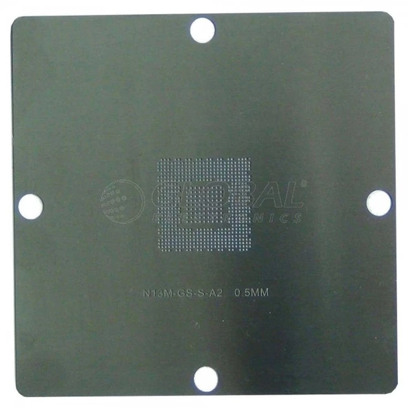 90X90 N13M-GS-S-A2 KALIP STENCİL 0.5 MM - Resim 2