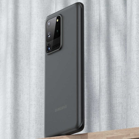 Samsung Galaxy S20 Ultra Kılıf Ultra İnce A+ Hayalet Kapak