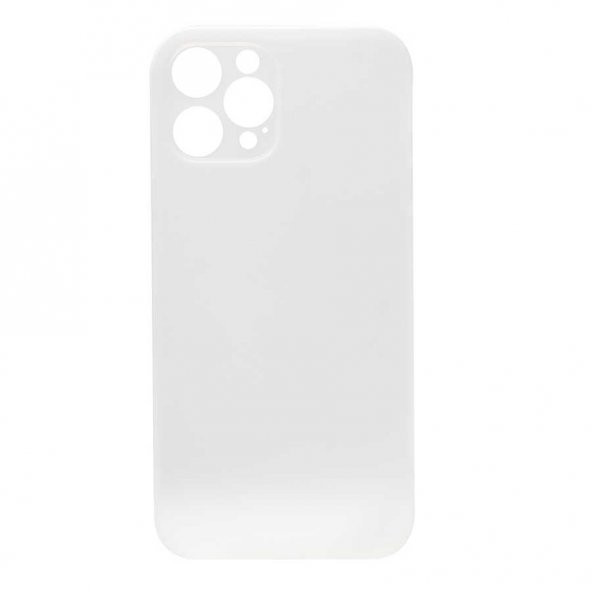 Apple iPhone 12 Pro Max 6.7" Kılıf Ultra İnce A+ Hayalet Kapak - 3