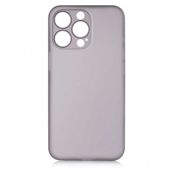 Apple iPhone 13 Pro 6.1" Kılıf Ultra İnce A+ Hayalet Kapak - 11