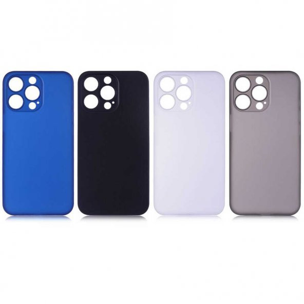 Apple iPhone 13 Pro 6.1" Kılıf Ultra İnce A+ Hayalet Kapak - 2