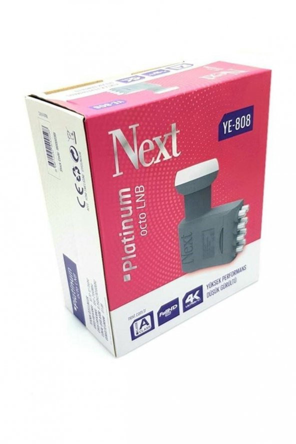 Next Ye-808 Platinum Octo Lnb 0.1db Full Hd 4k - 3