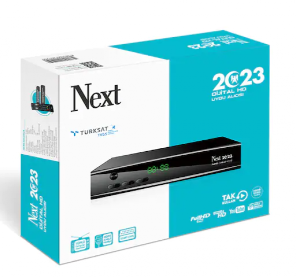 Next 2023 Hd Kasalı Youtube Tkgs Hdmı Scart Çıkışlı Uydu Alıcısı - 3