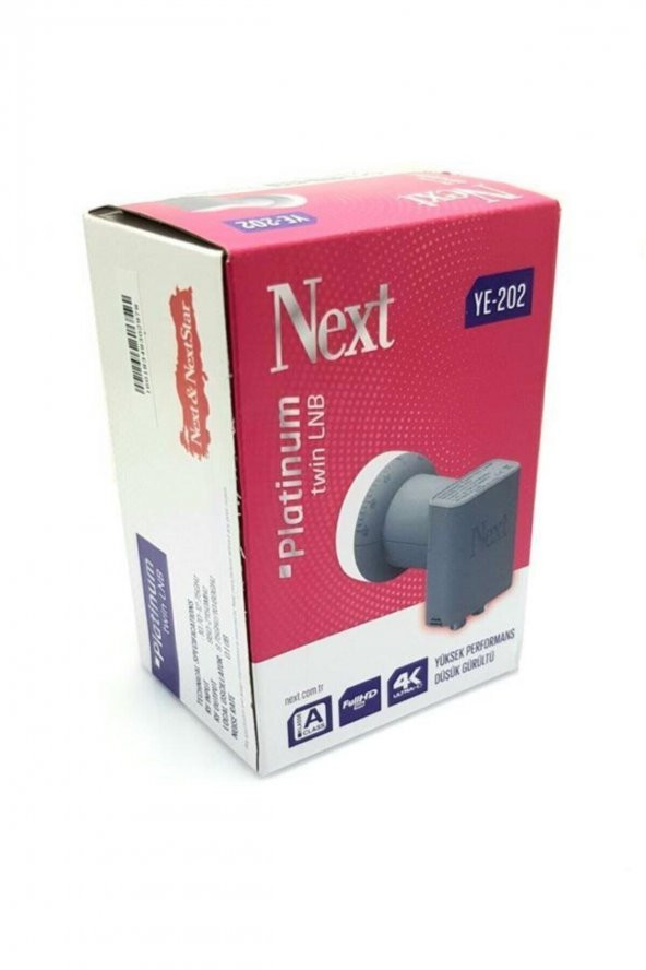 Next Ye-202 Platinum Twin Lnb 0.1db Full Hd 4k