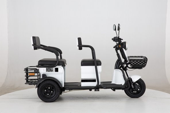 E-mon Mondial Mona Elektrikli Motosiklet Beyaz - 4