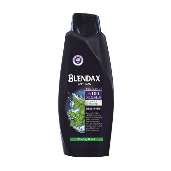 Blendax Mentol 500 ml Şampuan x 6 Adet