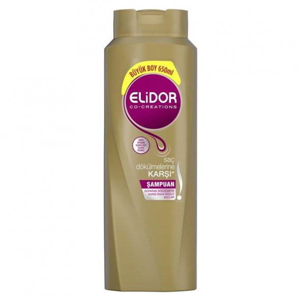 Elidor Şampuan Saç Dökülmesi 650ML x 4 Adet