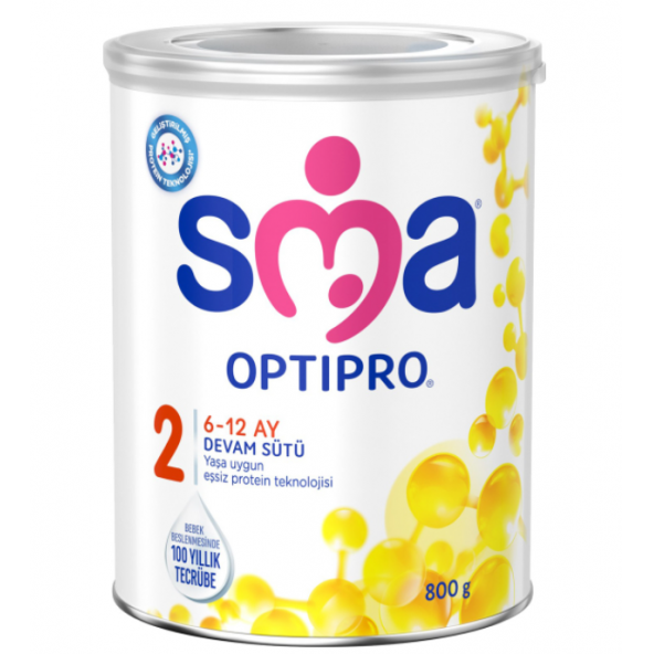 SMA 2 Optipro Probiyotik 6 - 12 Ay Devam Sütü 800 gr