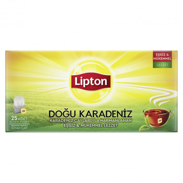 Lipton Doğu Karadeniz Bardak Çay  25 Li  x  12 Adet
