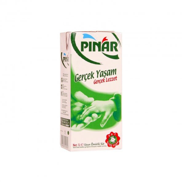 Pınar Süt Tam Yağlı 1 LT  x  12 Adet