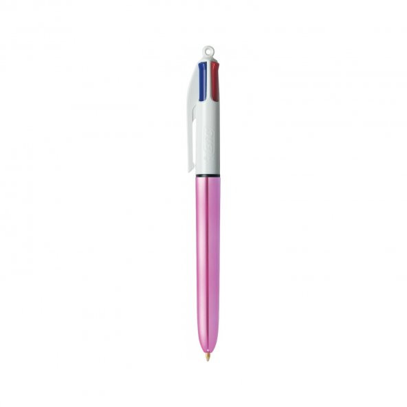 Bic Tükenmez Kalem 4 Renk Birarada Shine Pembe Gövde